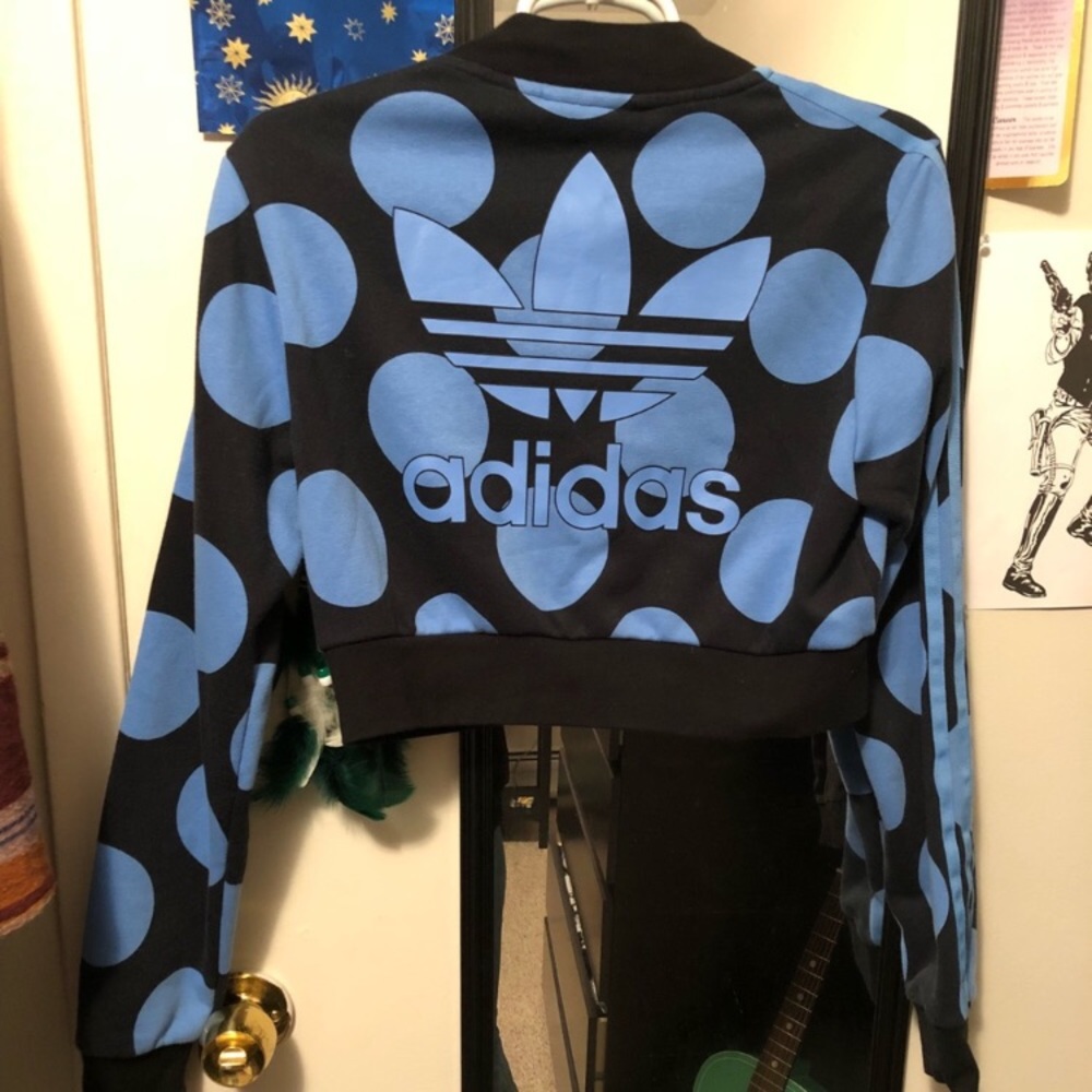 Adidas x Pharrell crop Jacket size M - Picture 3 of 4